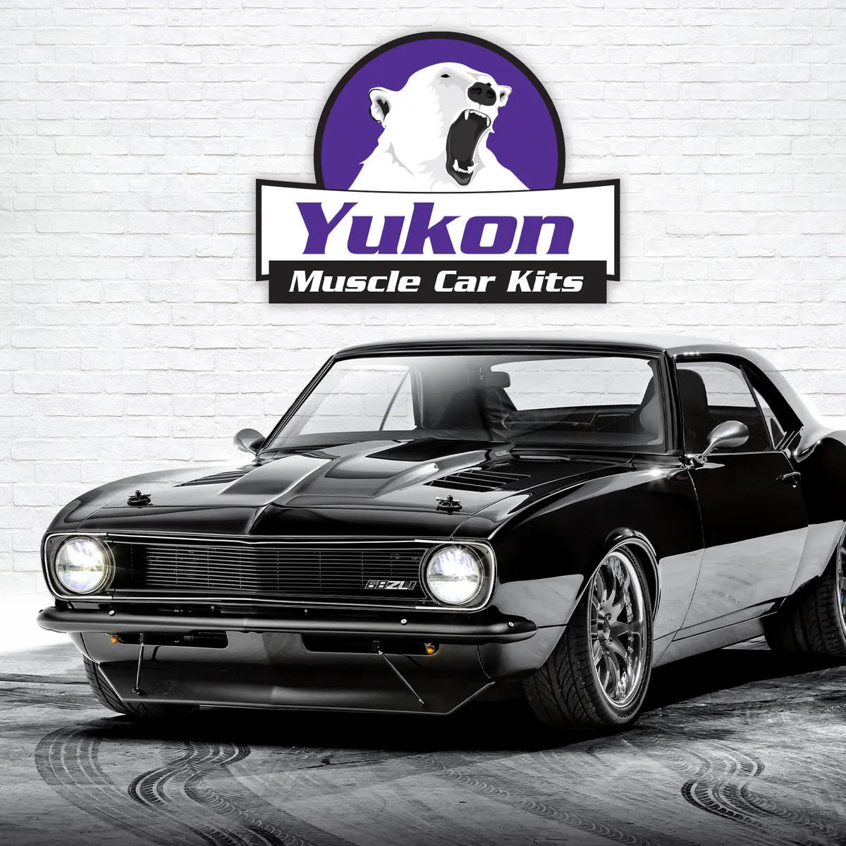 Muscle Car Re-Gear Kit For GM 8.5 Diff 30 Spline 3.42 Ratio 8.5 Inch GM 3.42 Rear R&P Gear/ Install Kit Package With Ak 1563 Axle Bearings (2.25 Inch Od) Yukon Gear product image