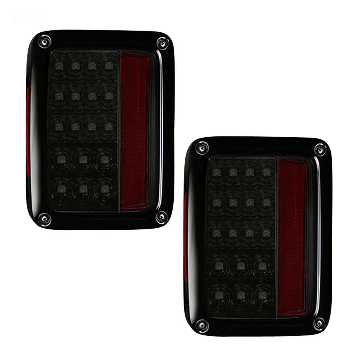 0718 JK Wrangler LED Taillightsred Lens Driver/Passenger product image