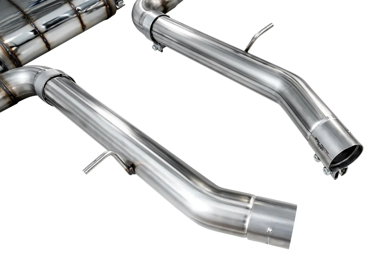 AWE Valved SwitchPath Axleback Exhaust for BMW F97 X3 M / F98 X4 M - Diamond Black Tips - 3025-43301 product image
