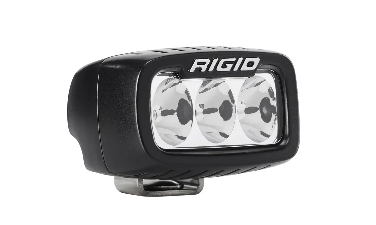 RIGID Industries 912313 SR-M Series PRO, Driving Optic, Surface Mount, Black Housing, Single product image