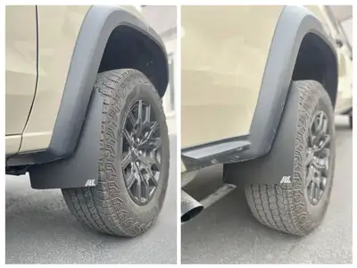 Warn 2023+ Chevy Colorado ZR2/Trailboss TriXPoly Mid Mudflaps
