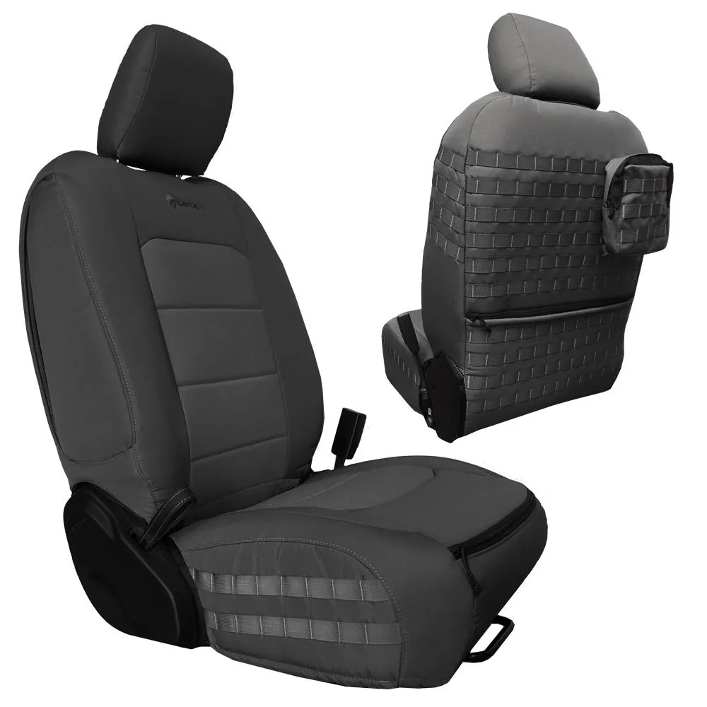 Tactical Seat Covers for Jeep® Wrangler JL & JLU 2024+ (NOT for Mojave or 392 Edition) Front Pair | Bartact® product image