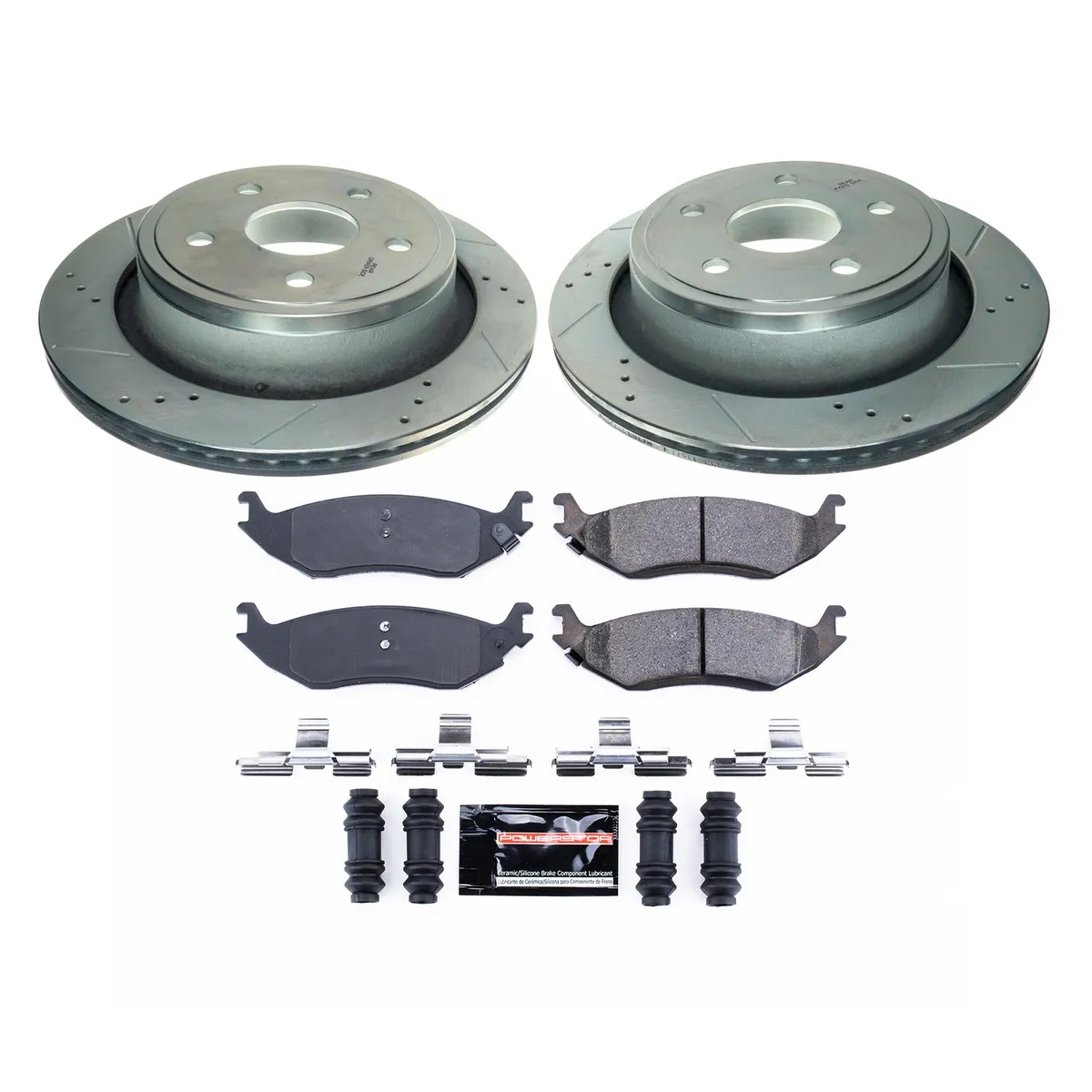Z23 Evolution Brake Kit Rear 2007-2009 Chrysler Aspen 2004-2009 Dodge Durango 2002-2017 Dodge RAM 150 product image