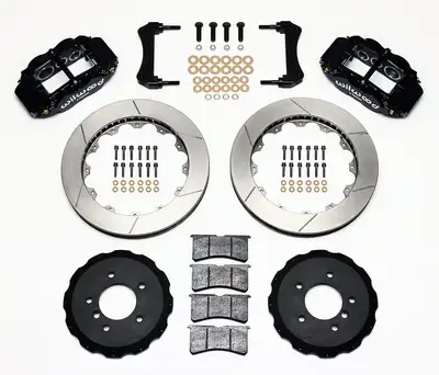 Wilwood Brakes 1995 - 2001 BMW Forged Narrow Superlite 6R Big Brake Front Brake Kit (Hat) - 140-8797