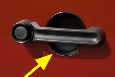 Rugged Ridge Door Handle Recess Guardsblackjeep Wrangler(Jk)0716 4drfive Piece Set