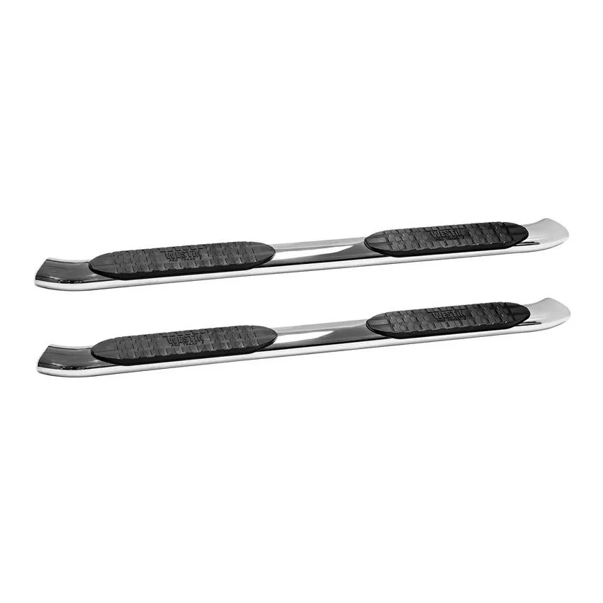 Westin PRO TRAXX 5 Oval Nerf Step Bars Stainless Steel Ram 1500 Crew Cab 2009-2018 Ram 1500 Classic Crew Cab 2019 Ram 25003500 Crew Cab 2010-2019