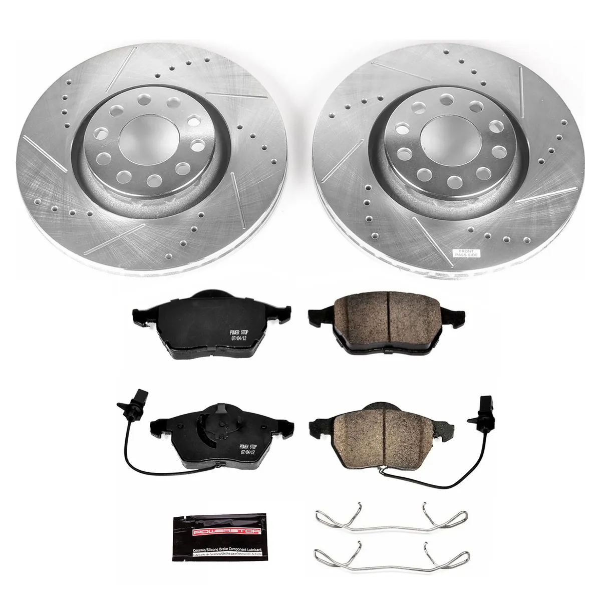 Z23 Evolution Brake Kit Front 2002-2006 Audi a4 2002-2006 Audi a4 Quattro 1998-2004 Audi a6 1998-200 product image