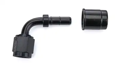 Fragola Performance Systems #4 x 90 Sport Crimp Hose End Non Swivel