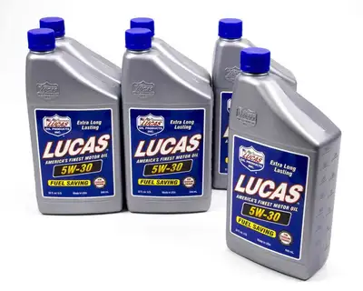 Lucas Oil Products SAE 5w30 Motor Oil 6x1 Quart