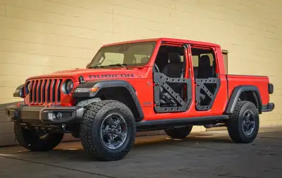 Steinjager Doors 2019 to Present Trail, Dimple Die Style Front Only Bare