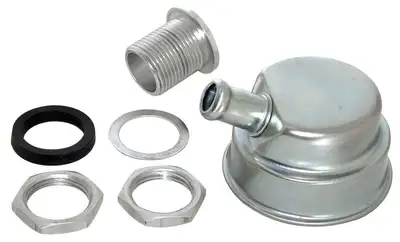 Moroso Positive Locking Breather w/Tube