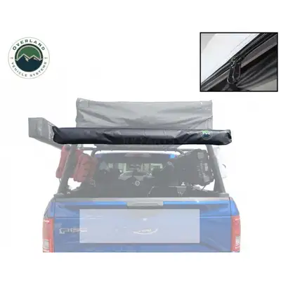 Overland Vehicle Systems Nomadic Awning 4.5 The Perfect 4.5 Awning with Black Cover Overland Vehicle Systems