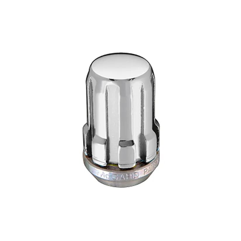 McGard Splinedrive Lug Nut M12x1.5 Cone Seat 1.24 in Oal Chrome (Box of 50)