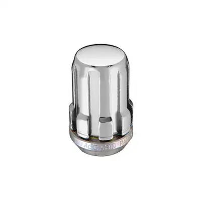 McGard Splinedrive Lug Nut M12x1.5 Cone Seat 1.24 in Oal Chrome (Box of 50)