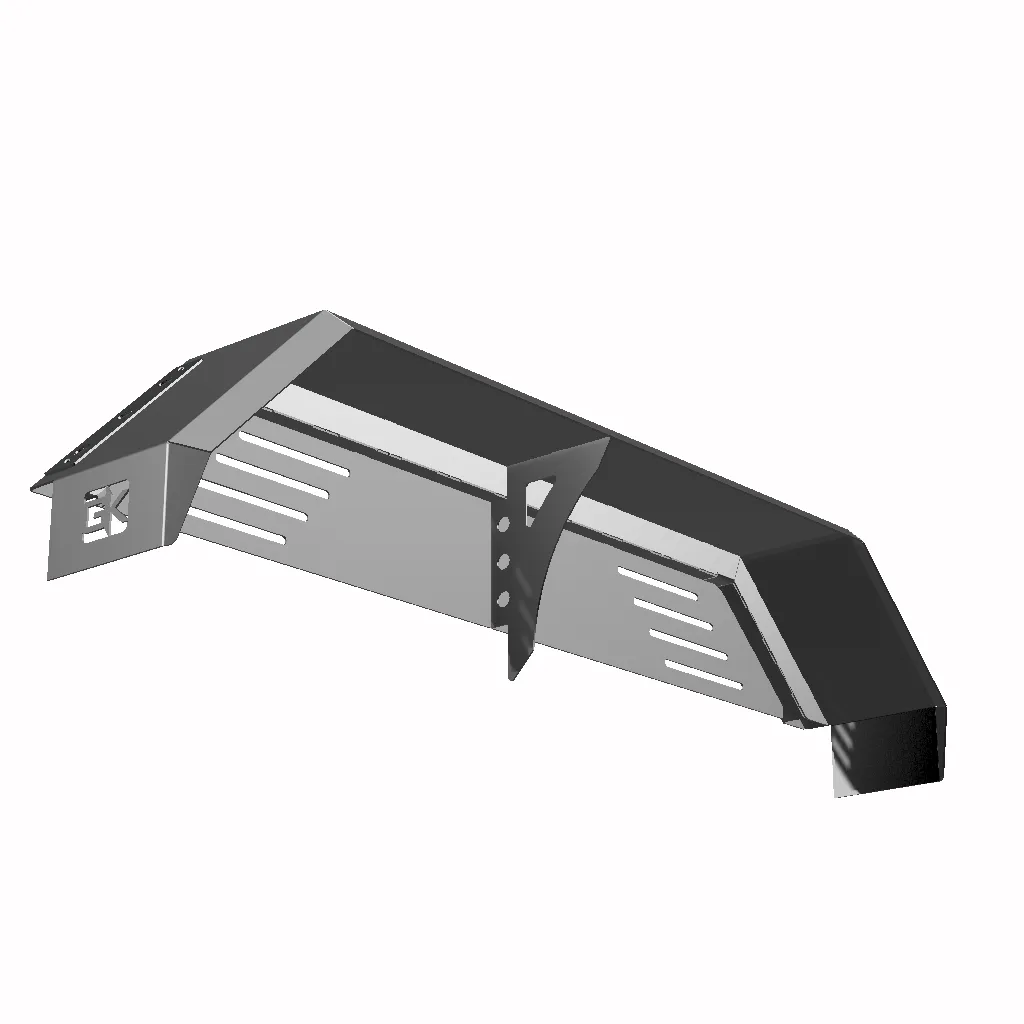 Heavy Duty Weld on DIY Drive Over Trailer Fender Kit Bare Steel - Pair product image
