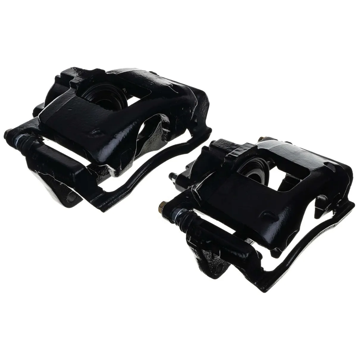 Blk Caliper Pair w/ Brkt Jeep Liberty 2008-12, Jeep Wrangler 2007-17, Jeep Wrangler JK 2018 - Front product image