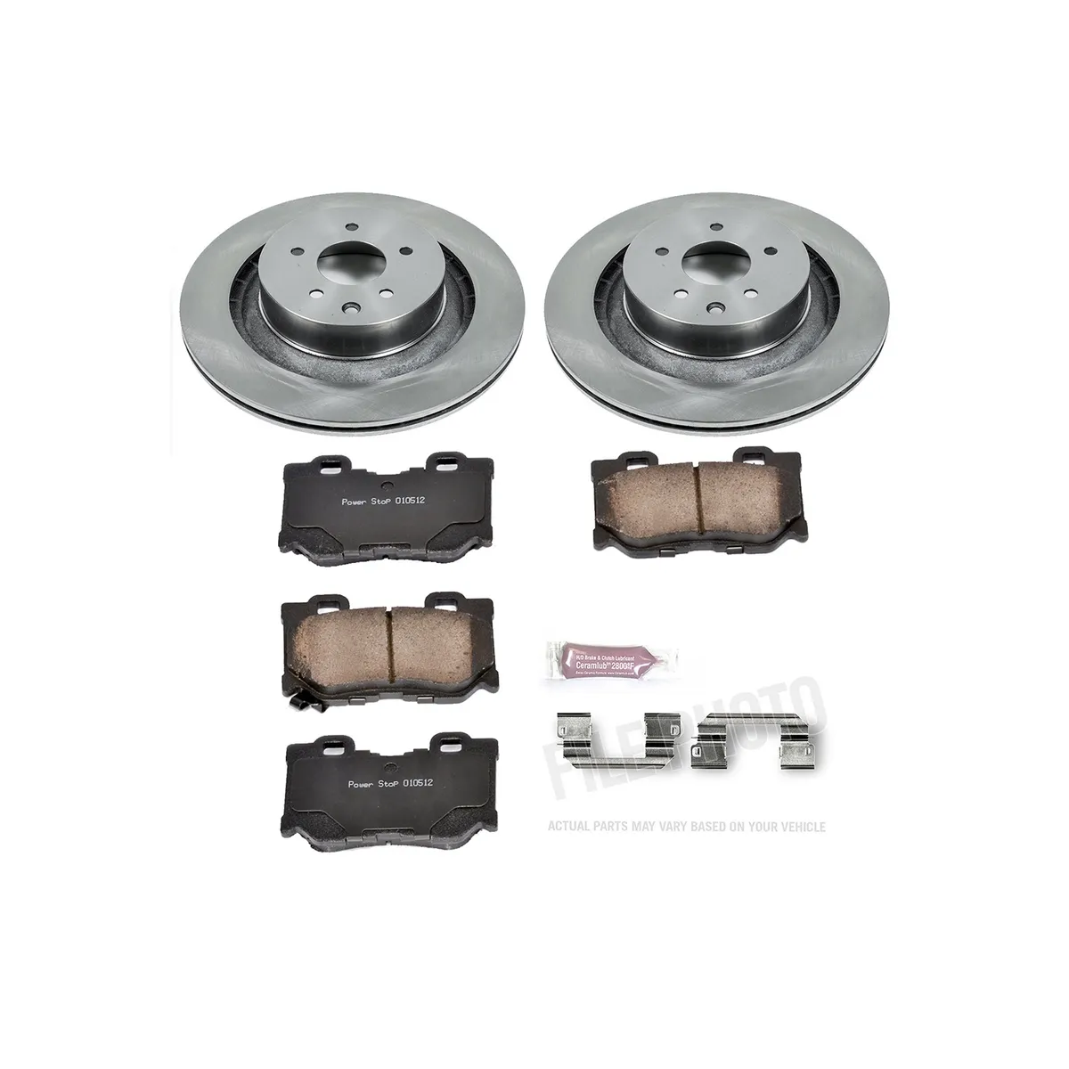 Autospecialty Brake Kit Rear 2008-2013 Infiniti G37 2011-2013 Infiniti G37 x 2014-2015 Infiniti Q60 product image