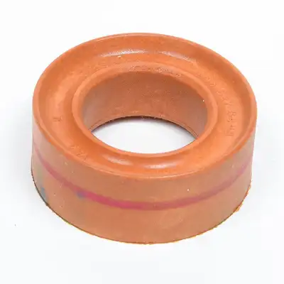 RE Suspension Spring Rubber 5in Dia. 1.25in Tall Red Soft