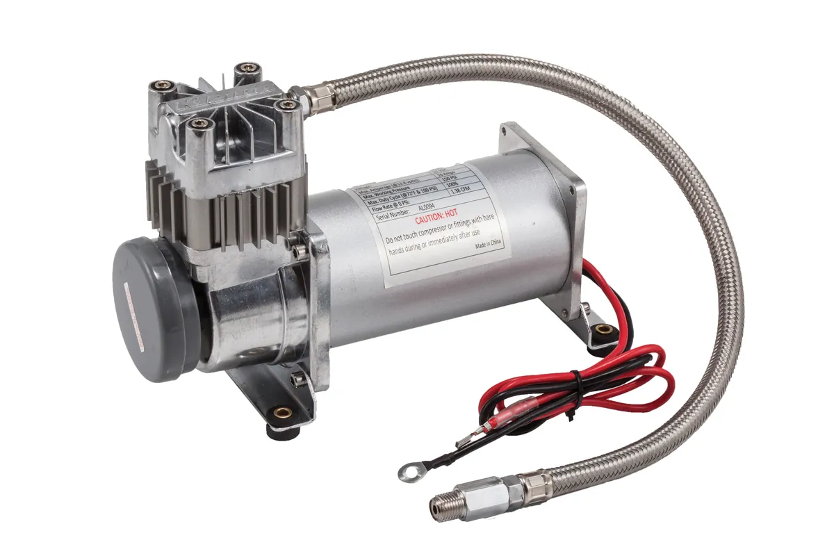 Air Compressor; 150 PSI Maximum Pressure; Waterproof; 100% Duty Cycle; 2 CFM; Black; product image