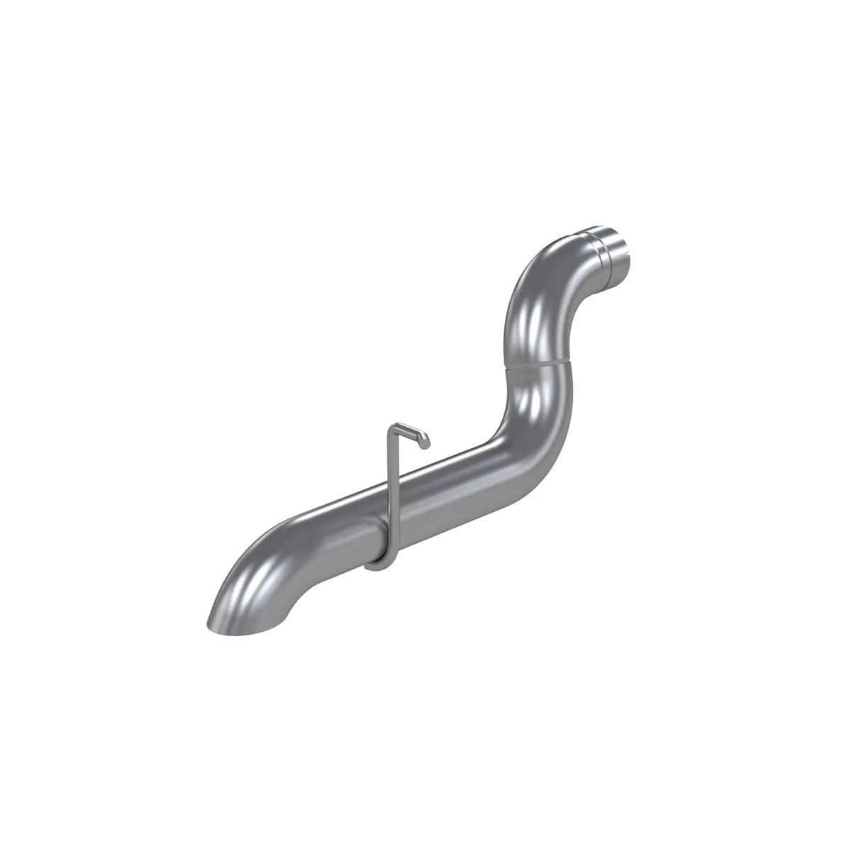 20-23 Jeep Wrangler JL Armor Plus Series T409 Stainless Steel 3 Inch High Clearance Filter Back Rear Turn Down Exhaust System MBRP product image