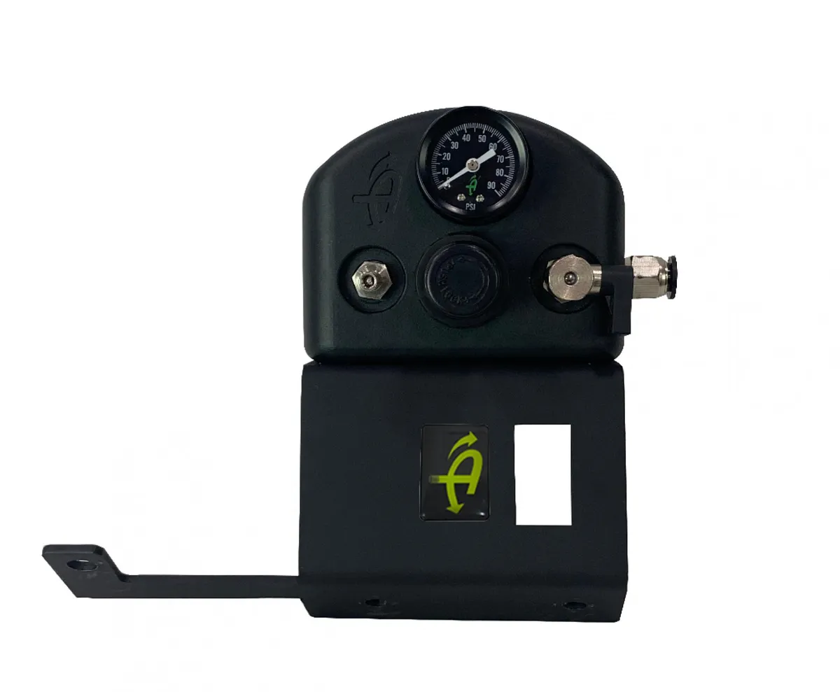 Tacoma Tire Inflator System 4 Tire For 16-25 Toyota Tacoma W/Engine Bay Mount With Box, Fittings, Hoses and Storage Bag Black UP Down Air product image