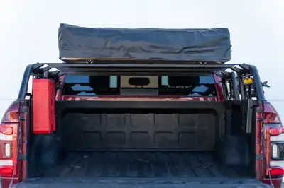 DV8 Offroad Universal Mto Series Fullsize Truck Bed Overland Rack Black