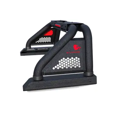 Black Horse Off Road Black Horse Off Road Classic Pro Roll Bar Textured Black Steel RB09MT