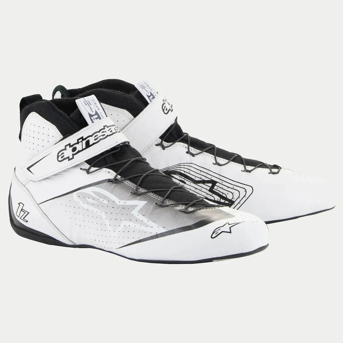 alpine star Shoe Tech-1Z V3 White Black Size 8.5