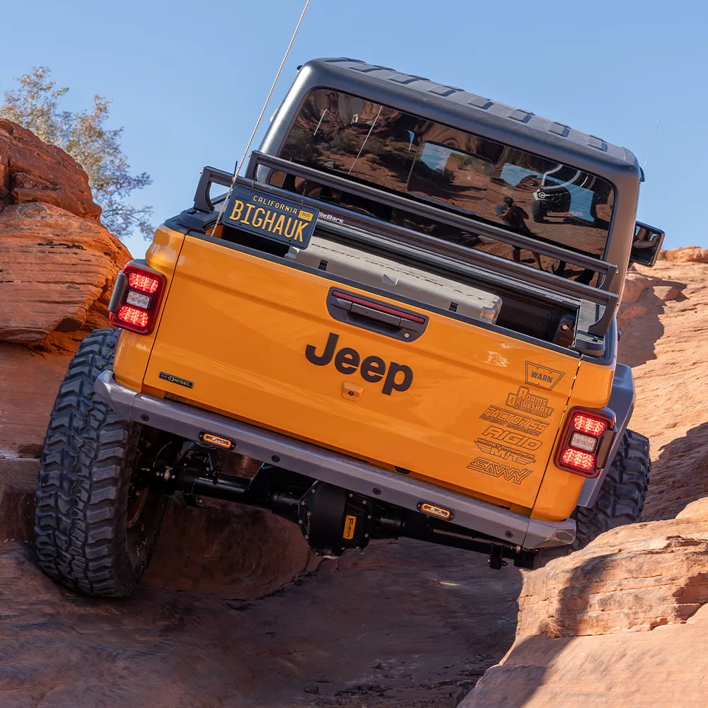 20c Gladiator Legacy Rear High Clearance Bumper Kit Raw product image