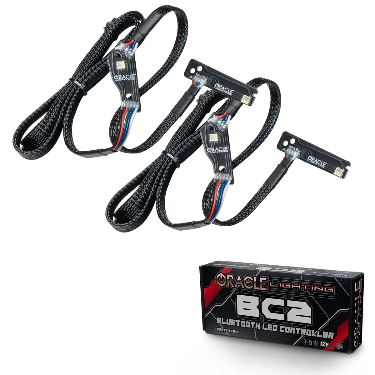 Oracle Lighting 2015-2024 Nissan Gt-R Colorshift "lightning Bolt" Rgb+w Headlight DRL Upgrade Kit product image