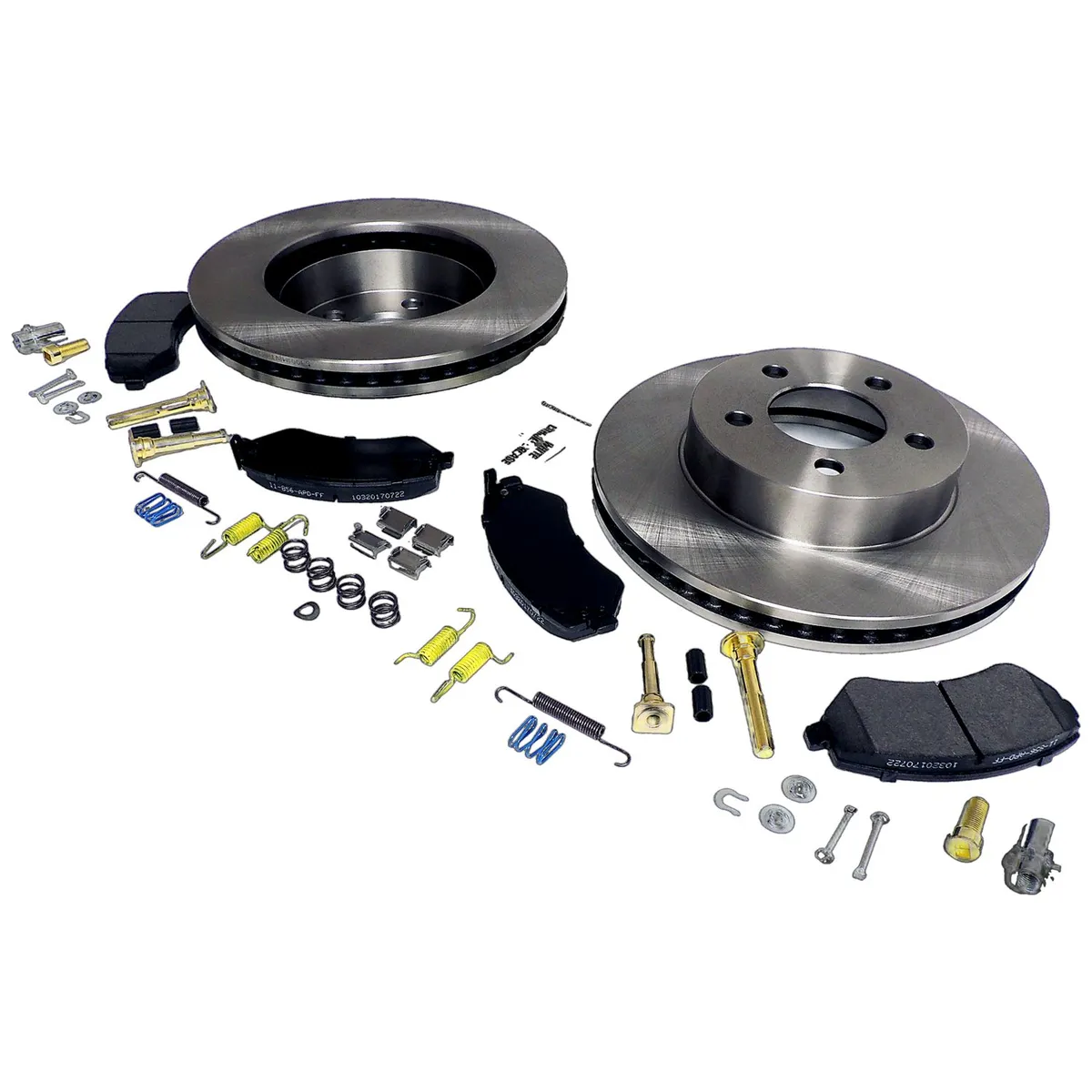 Disc Brake Service Kit; Front; Includes Pad Set; Rotors and Hardware; product image