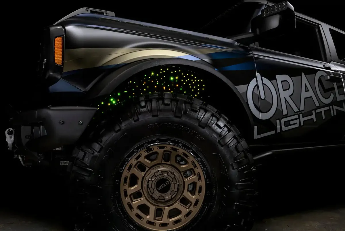 Oracle Lighting Fiber Optic Wheel Liner Colorshift® Rgb+w Kit - 40w Led/ 600 Fibers product image