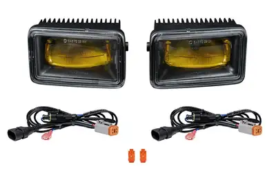 Diode Dynamics Diode Dynamics Elite Series Type F2 Fog Lamps, Yellow - Pair