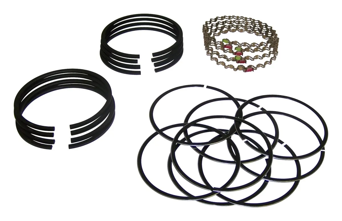 Piston Ring Set 1945-1949 CJ-2A w/ 4-134 L-Head Engine;1948-1953 CJ-3A w/ 4-134 L-Head Engine;1953-1968 CJ-3B w/ 4-134 F-Head Engine;1955-1971 CJ-5 w/ 4-134 F-Head Engine;1955-1971 CJ-6 w/ 4-134 F-Head Engine;1941-1945 MB w/ 4-134 L-Head Engine; 195 product image