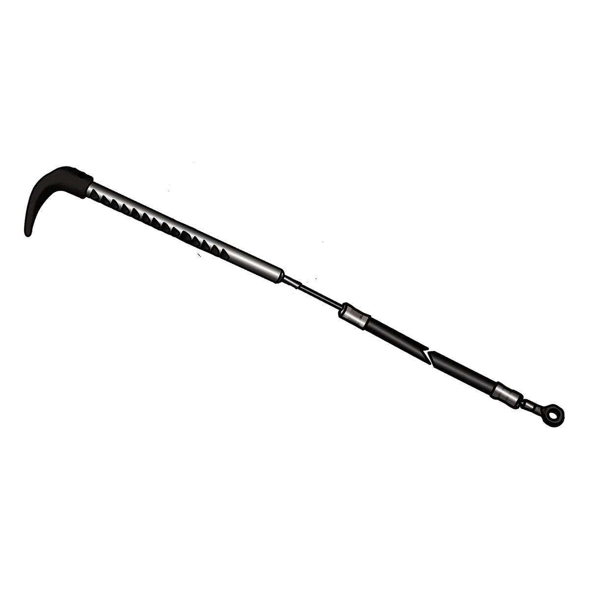 Green Emergency Brake Cable & Handle Emergency Brake Handle & Cable;features Green Handle product image