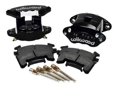 Wilwood Brakes Wilwood D154 Rear Caliper Kit - Black 1.12 1.12in Piston 1.04in Rotor