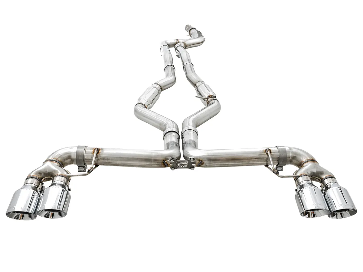 AWE Track Edition Exhaust for G2X M340i / M440i - Diamond Black Tips product image