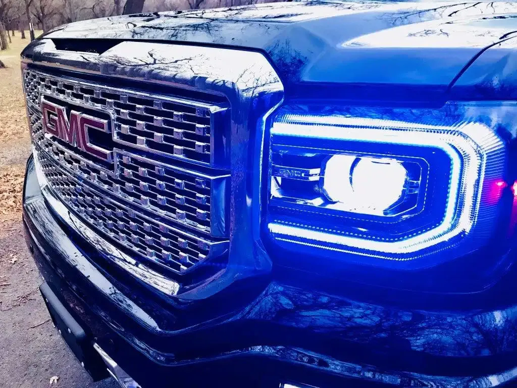 Oracle Lighting 2016-2018 Gmc Sierra Colorshift Headlight DRL Upgrade Kit product image
