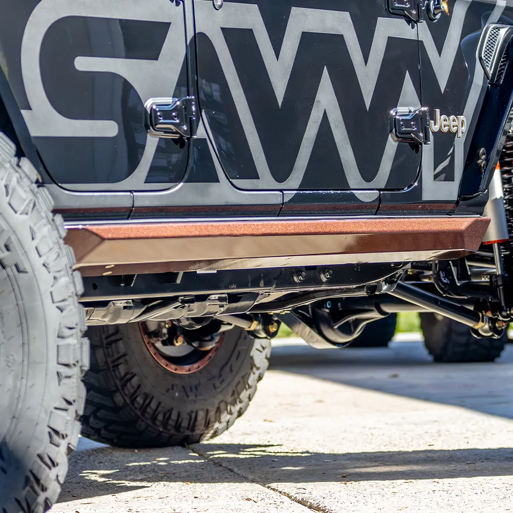 18c Wrangler Bolt On Slider Kit Raw product image