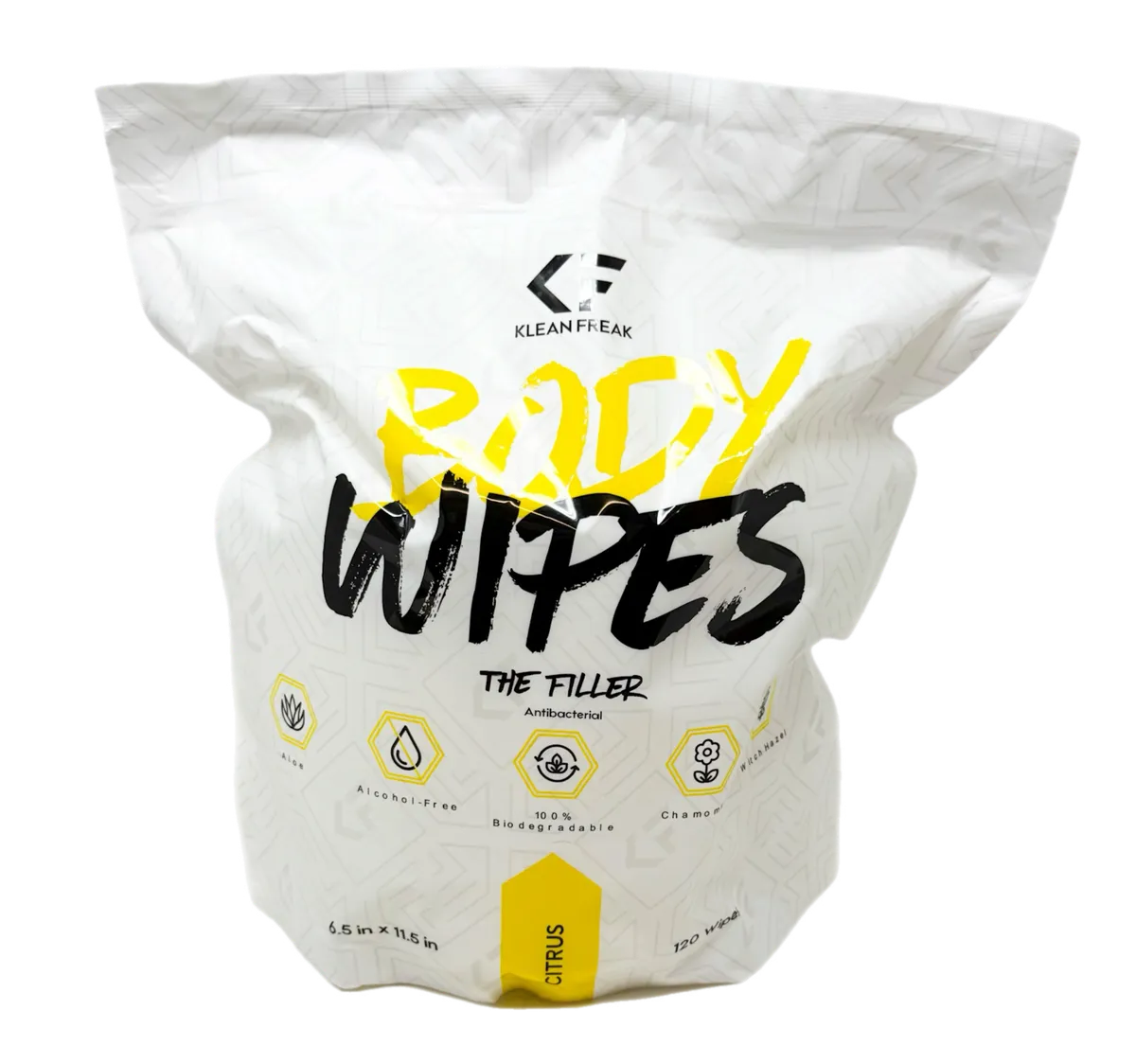 Klean Freak The Filler Antibacterial Body Wipes - Tea Tree product image
