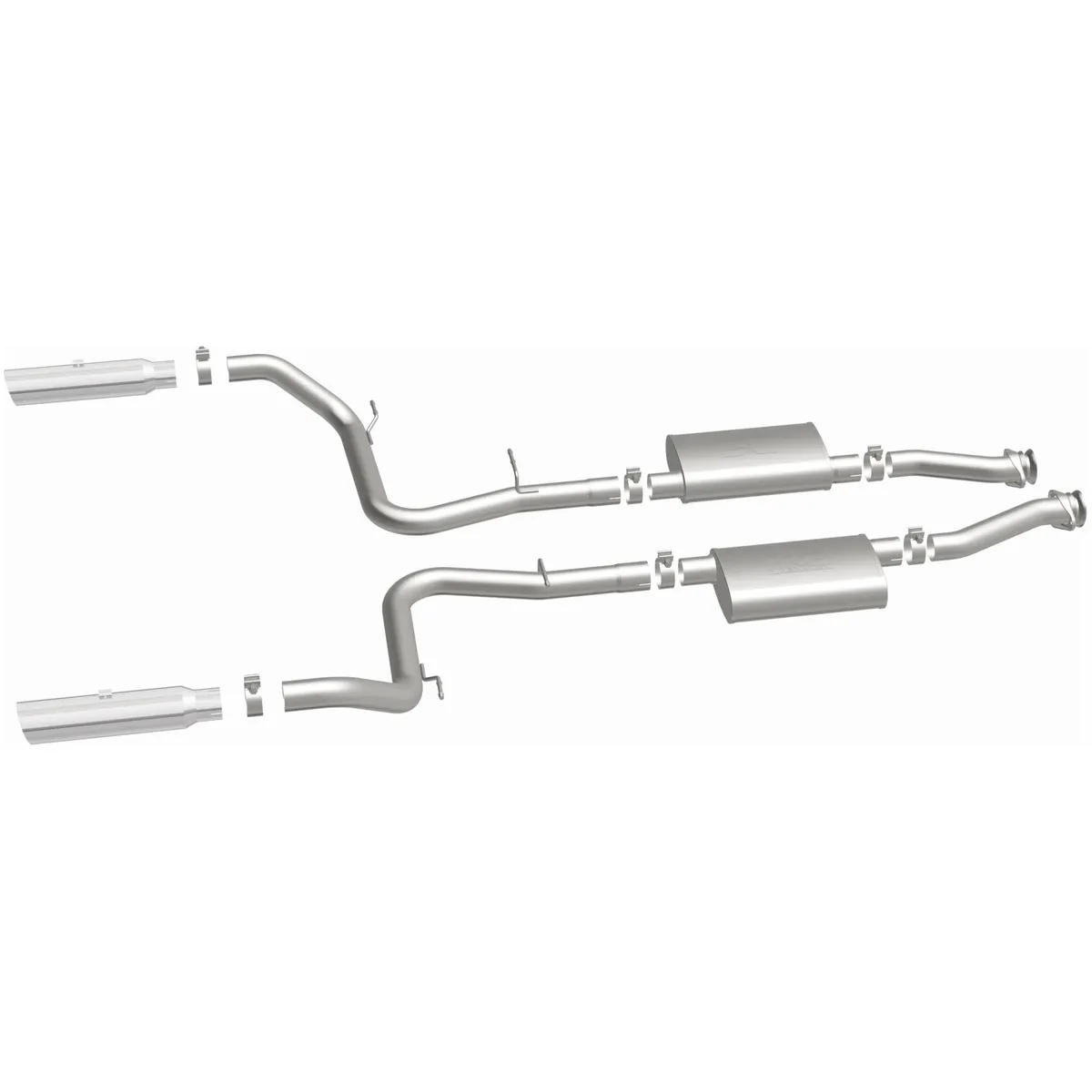 MagnaFlow 1999-2004 Ford Mustang SVT Cobra 4.6L Street Series Cat-Back Performance Exhaust System 15644 product image