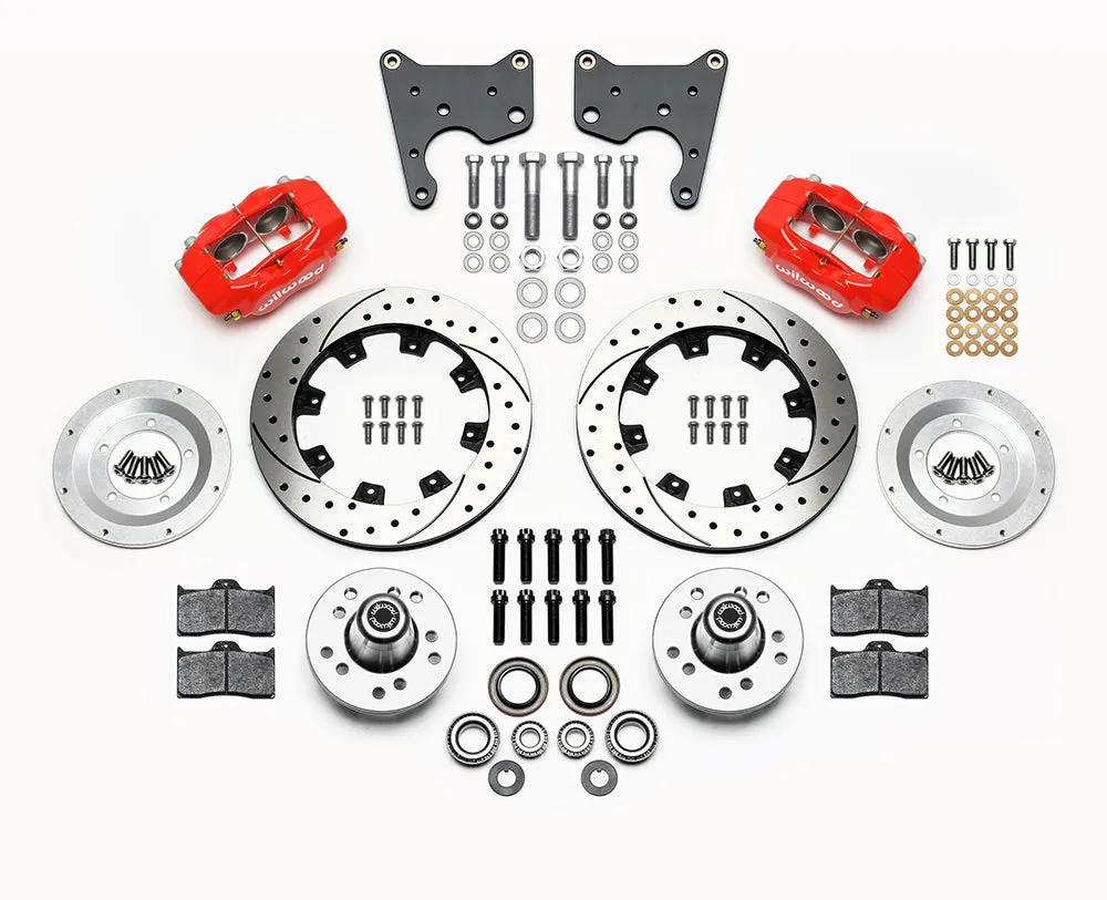 1965 - 1972 Chrysler, Dodge, Plymouth Forged Dynalite Big Brake Front Brake Kit (Hub) - 140-15197 product image