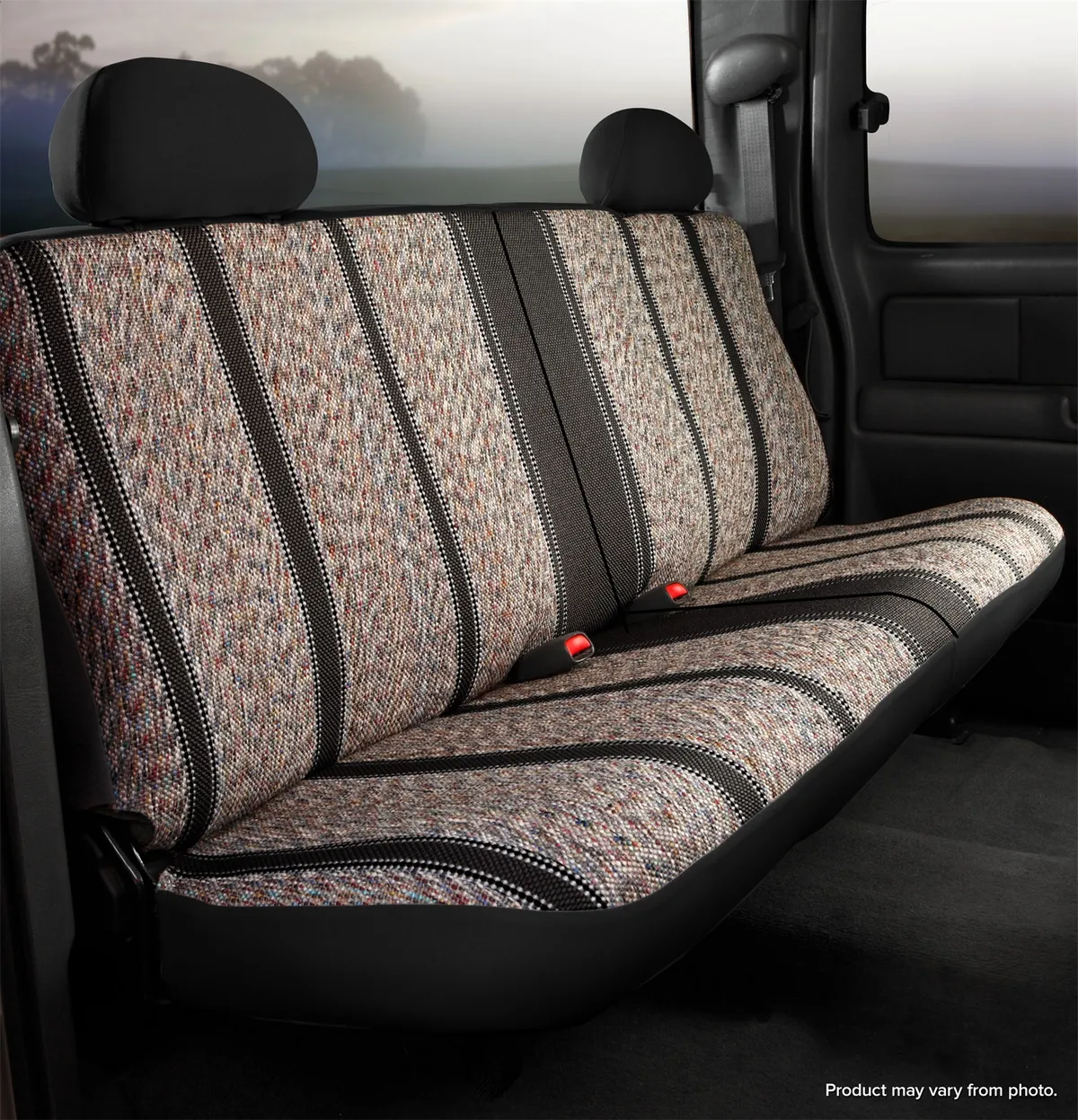 FIA TR45-13 BLACK TR40 Series - Wrangler Saddleblanket Custom Fit Rear Seat Cover - Black product image