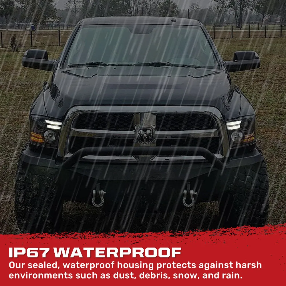 Dodge RAM 14-19 1500 Classic Body Style w OEM Projectors And 15-18 25003500 w OEM Projectors - Projector Headlights w product image