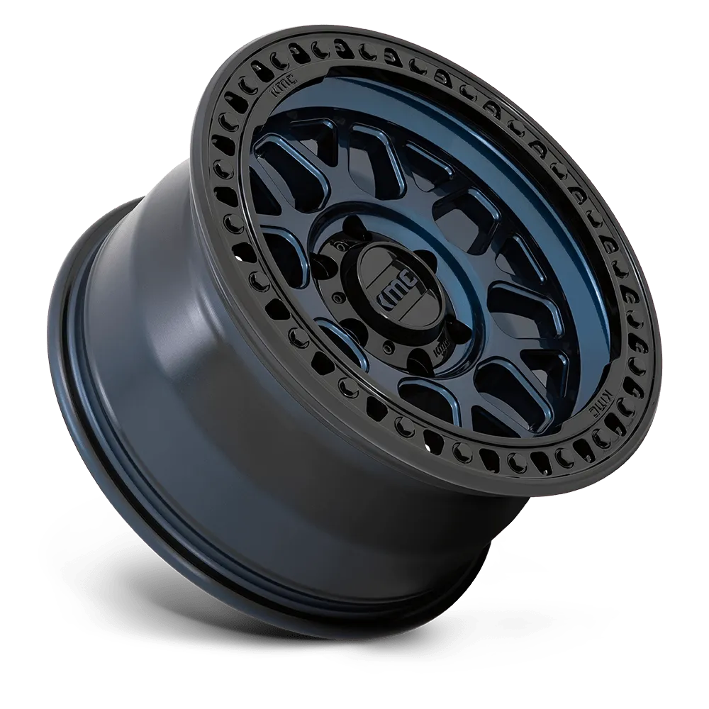 Kmc Km549 Grs 17x9 0 5x5.0 Midnight Blue With Gloss Black Lip product image
