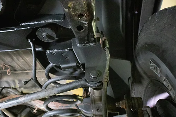 Rust Buster 2007-2018 Jeep Wrangler JK & Wrangler Unlimited JKU Rear Track Bar Bracket RB5048 product image