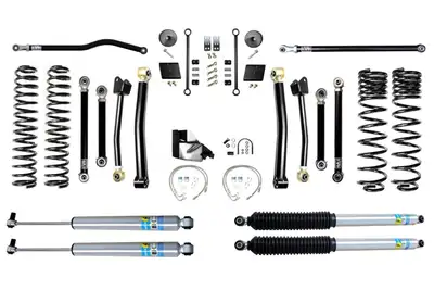 EVO Manufacturing Evo Manufacturing 4.5in Enforcer Stage 4 Plus Lift Kit w/ Bilstein Shocks - JT