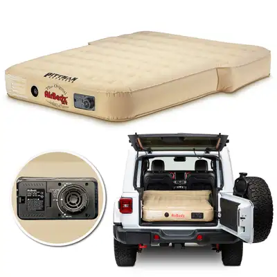 AirBedz AirBedz PPI-TAN_XUV SUV Jeep, Suv & Crossover Air Mattress w/ Built in Pump & Rechargeable Battery