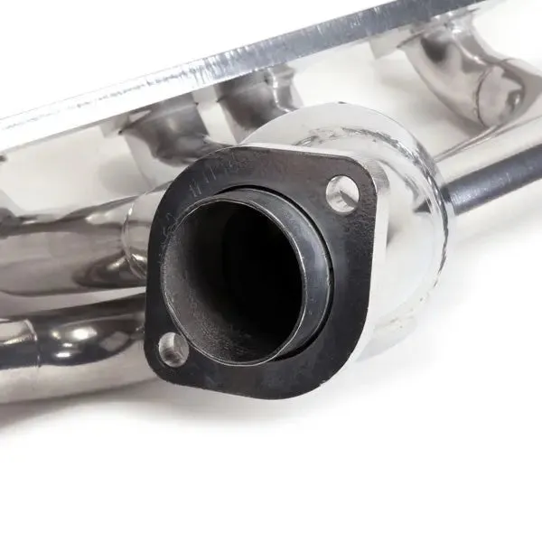 Jeep Cherokee Wrangler 4.0 1-1/2 Shorty Exhaust Header Polished Silver Ceramic 91-99 product image