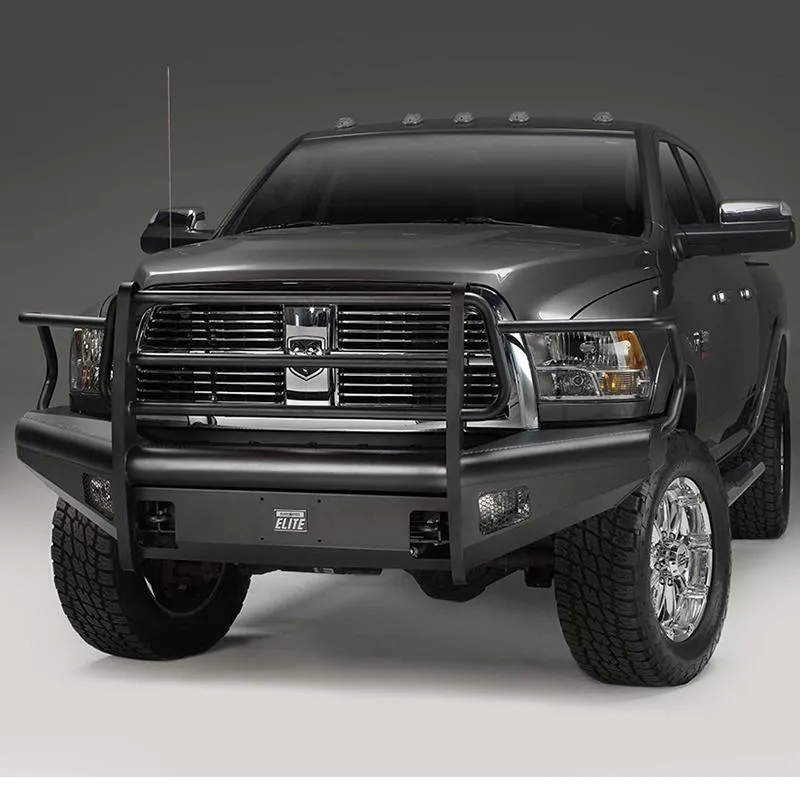1924 RAM 2500/3500 New Body Style Black Steel Elite Front Bumper W/No Guard product image